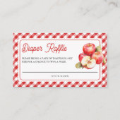 私たちの目玉の赤ちゃんシャワーおむつくじ エンクロージャーカード (正面)