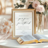 私たちの祈りをサイン Wedding ゲストブック