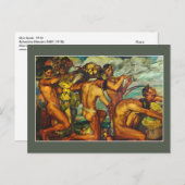 私たちの神々Saturnino Herran Mexicanファインアート ポストカード (正面/裏面)