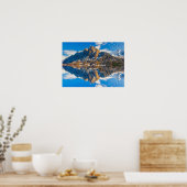 私たちの神は山素晴らしの写真プリント ポスター (キッチン)