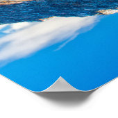 私たちの神は山素晴らしの写真プリント ポスター (角)