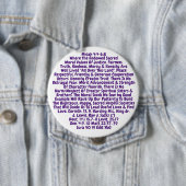 私たちの神聖な価値を生きるボタンのリマインダー 缶バッジ (インサイチュ)