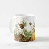 私たちの秋のマグカップ居心地の良い瞬間 コーヒーマグカップ (正面左)