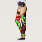 私たちの究極のファッションユニークレギンス レギンス (左)