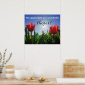 私たちの素晴らしいナースポスタープリントRN ポスター (キッチン)