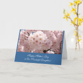 私たちの素晴らしい娘にとって、お母さんの日は幸せです!カード カード (黄色い花)