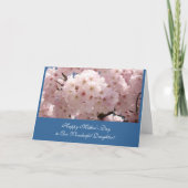 私たちの素晴らしい娘にとって、お母さんの日は幸せです!カード カード (正面)