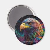 私たちの素晴らしい銀河系の鳥瞰図 マグネット (正面/裏面)