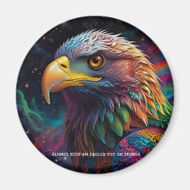 私たちの素晴らしい銀河系の鳥瞰図 マグネット