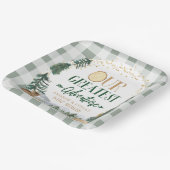 私たちの素晴らしアドベンチャーベビーシャワープレート ペーパープレート (傾斜あり)