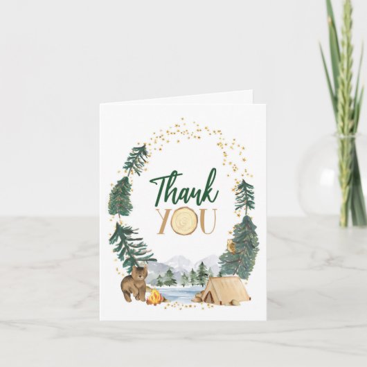 私たちの素晴らしアドベントサンキューカード サンキューカード (正面)