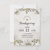 私たちの素朴な食事で感謝祭を祝いましょう