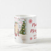 私たちの結婚した初めてのクリスマスメリー、ミスター&マグ コーヒーマグカップ (中央)