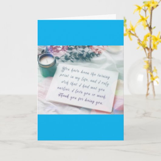 私たちの結婚式の日に、Uのための特別なカードで愛 カード (黄色い花)