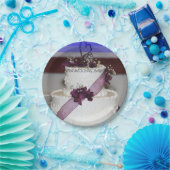 私たちの結婚式の日の紙プレート ペーパープレート (パーティー)