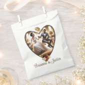 私たちの結婚式の日至福 フェイバーバッグ (クリップ留めされた状態)