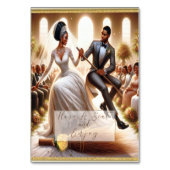 私たちの結婚式の日Blissテーブル番号 テーブルナンバー (裏面)