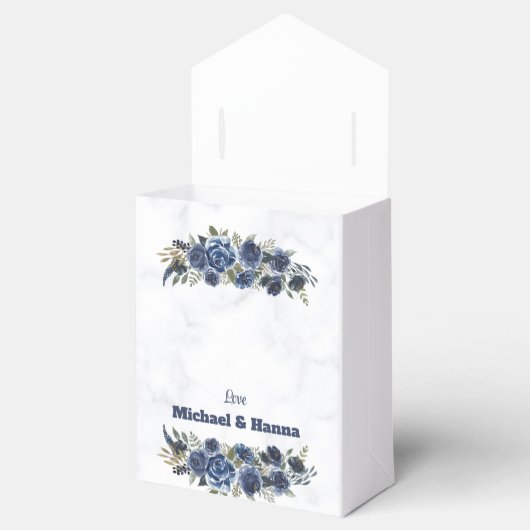 私たちの結婚式来の日をありがとう フェイバーボックス (オープン)