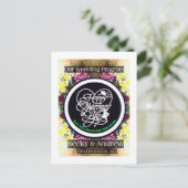 私たちの結婚式 プログラムパンベット   ポストカード (スタンド正面)