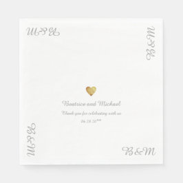 私たちの結婚披露宴 スタンダードランチョンナプキン