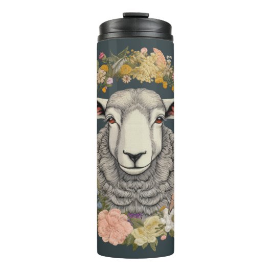 私たちの羊と静かさを抱擁する タンブラー (正面)