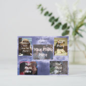 私たちの美しい家族の写真 ポストカード (スタンド正面)