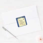 私たちの背後にある何…エマーソン引用文スケッチメディア スクエアシール (封筒)