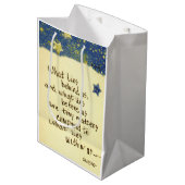 私たちの背後にある何…エマーソン引用文スケッチ ミディアムペーパーバッグ (正面アングル)