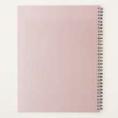 「私たちの自己愛のプランナーで、あなたの旅を強化する。 プランナー手帳 (裏面)