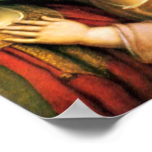 私たちの良い助言の女性の献身的なイメージ ポスター (角)