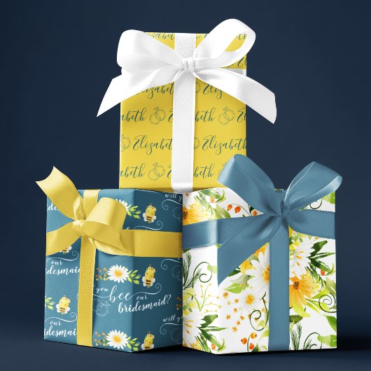 私たちの花嫁のラッピングシート ラッピングペーパーシート