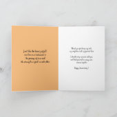 私たちの記念日に夫に サンキューカード (内部)