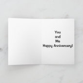 「私たちの記念日」に、あなたと私は永遠に！ カード (内部)