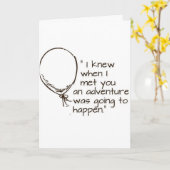 私たちの記念日"永遠に一緒に新しい" カード (黄色い花)