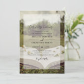 私たちの話は続く |ストーリーブックフォト結婚ズ 招待状 (スタンド正面)