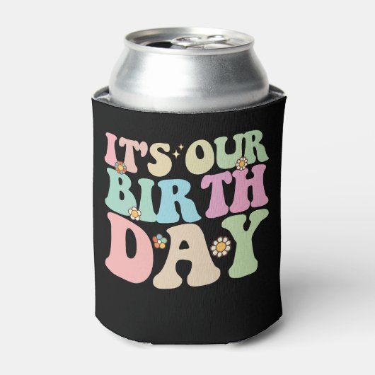 私たちの誕生日ツインズグルービーレトロ 缶クーラー (缶正面)