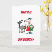 ***私たちの誕生日*** カード (黄色い花)