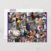 私たちの軍隊のためのお手玉 ポストカード (正面/裏面)