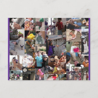 私たちの軍隊のためのお手玉 ポストカード