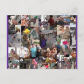 私たちの軍隊のためのお手玉 ポストカード (正面)