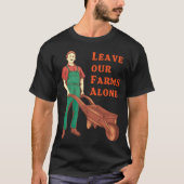 私たちの農場に手を出すな - クラシック Tシャツ (正面)