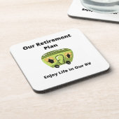 私たちの退職計画楽しむ、私たちのRVでの生活 コースター (左側)