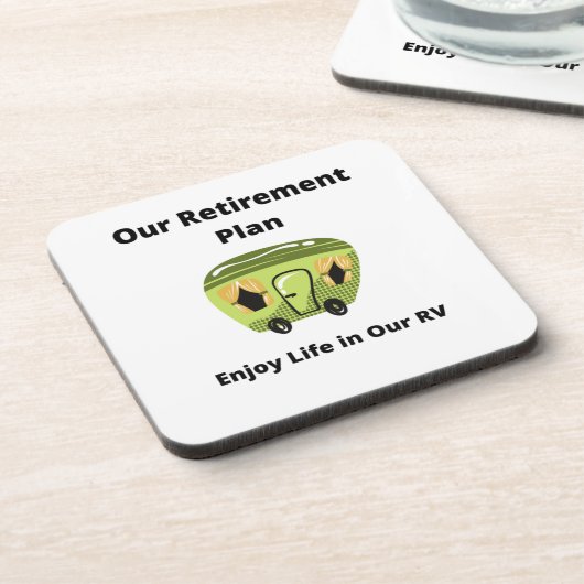 私たちの退職計画楽しむ、私たちのRVでの生活 コースター (左側)