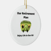 私たちの退職計画 セラミックオーナメント (右)