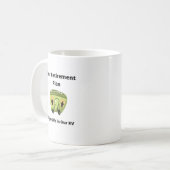 私たちの退職計画、私たち楽しむのRVマグカップでの生活 コーヒーマグカップ (正面左)