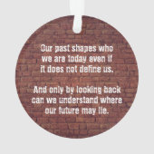 私たちの過去引用文 オーナメント (裏面)