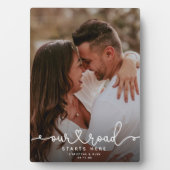 私たちの道はここからモダン始ま結婚る脚本の写真 フォトプラーク (正面)