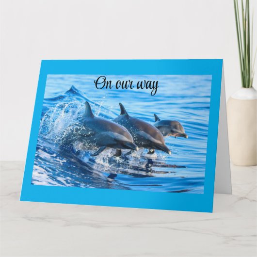 私たちの道を進み、*ハッピーバースデー* カード (正面)