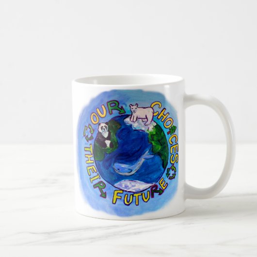私たちの選択マグ コーヒーマグカップ (右)