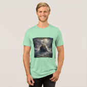 私たちの避難所と力 トライブレンドTシャツ (正面全面)